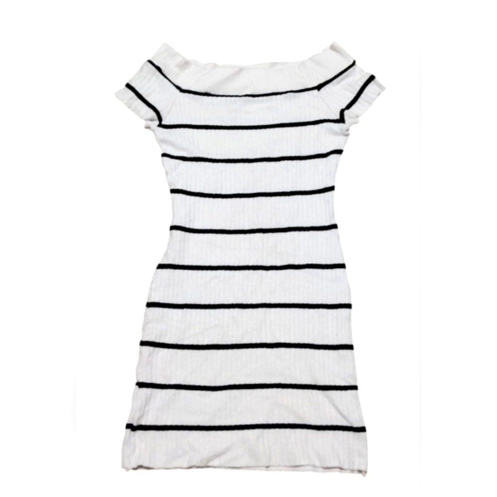 Amante White And Black Dress For Women Size S